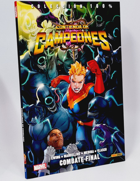 CÓMIC DE KIOSCO CONTIENDA DE CAMPEONES 2 COMBATE FINAL COLECCIÓN 100% MARVEL PANINI CÓMICS