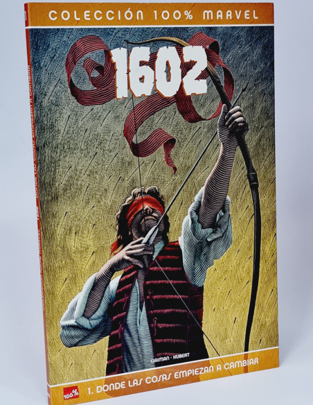 CÓMIC DE KIOSCO 1602 1 DONDE LAS COSAS EMPIEZAN A CAMBIAR COLECCIÓN 100% MARVEL PANINI CÓMICS