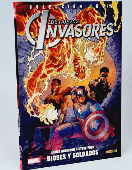 CÓMIC DE KIOSCO LOS NUEVOS INVASORES 1 DIOSES Y SOLDADOS COLECCIÓN 100% MARVEL PANINI CÓMICS