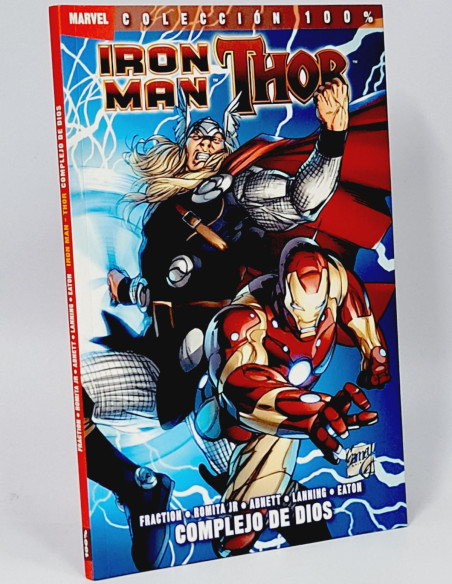 CÓMIC DE KIOSCO IRON MAN COMPLEJO DE DIOS COLECCIÓN 100% MARVEL PANINI CÓMICS