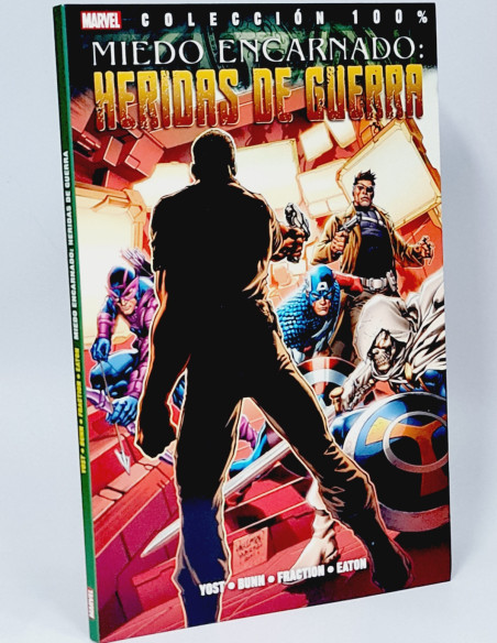 CÓMIC DE KIOSCO MIEDO ENCARNADO HERIDAS DE GUERRA COLECCIÓN 100% MARVEL PANINI CÓMICS
