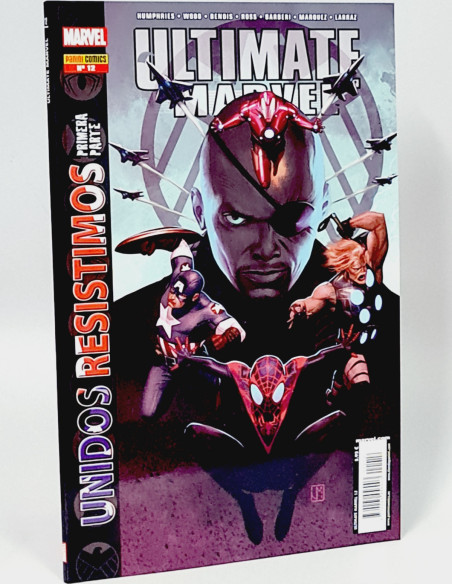 CÓMIC DE KIOSCO ULTIMATE MARVEL 12 ATRACCIÓN EN LAS RUEDAS UNIDOS RESISTIMOS PANINI 2013