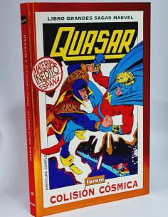 CÓMIC EXCELENTE QUASAR 1 COLISIÓN CÓSMICA LIBRO GRANDES...