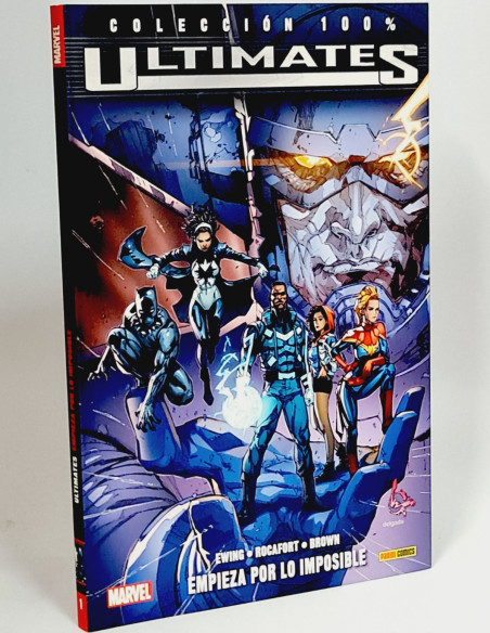 CÓMIC DE KIOSCO ULTIMATES 1 EMPIEZA POR LO IMPOSIBLE COLECCIÓN 100% MARVEL PANINI