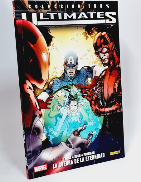 CÓMIC DE KIOSCO ULTIMATES 4 LA GUERRA DE LA ETERNIDAD COLECCIÓN 100% MARVEL PANINI
