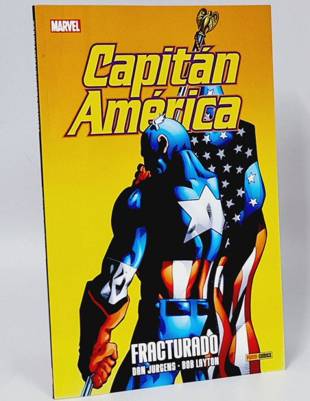CÓMIC DE KIOSCO CAPITÁN AMÉRICA FRACTURADO PANINI CÓMICS MARVEL