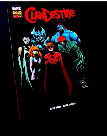 EXCELENTE ESTADO CLANDESTINO CLASSIC 1 GOLD MARVEL COMICS PANINI