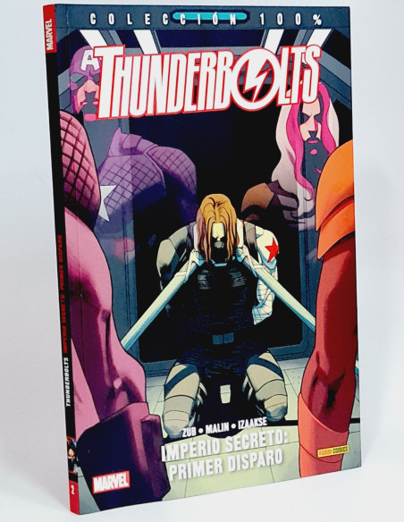 CÓMIC DE KIOSCO THUNDERBOLTS 2 IMPERIO SECRETO PRIMER DISPARO COLECCIÓN 100% MARVEL PANINI