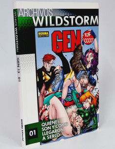 CÓMIC DE KIOSCO ARCHIVOS 1 WILDSTORM GEN 13 01 NORMA...