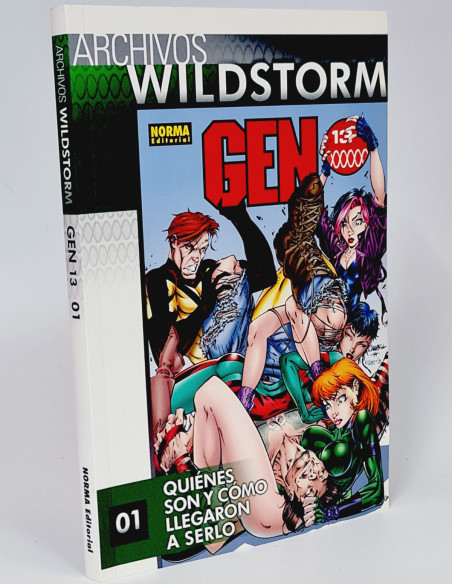 CÓMIC DE KIOSCO ARCHIVOS 1 WILDSTORM GEN 13 01 NORMA EDITORIAL