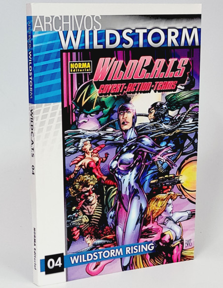 CÓMIC DE KIOSCO ARCHIVOS 4 WILDSTORM WILDCATS 04 RISING NORMA EDITORIAL