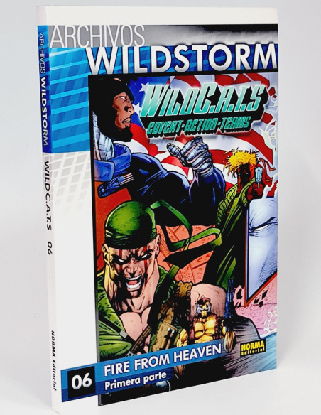 CÓMIC DE KIOSCO ARCHIVOS 6 WILDSTORM WILDCATS 06 FIRE FROM HEAVEN NORMA EDITORIAL
