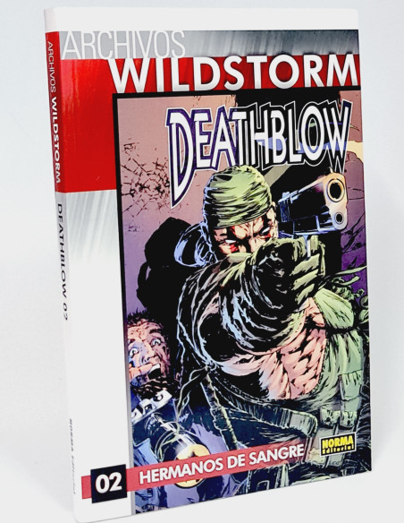CÓMIC DE KIOSCO ARCHIVOS WILDSTORM 2 DEATHBLOW 02 HERMANOS DE SANGRE NORMA EDITORIAL