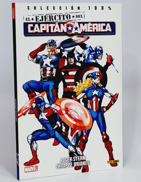 CÓMIC DE KIOSCO EL EJÉRCITO DEL CAPITÁN AMÉRICA COLECCIÓN 100% MARVEL PANINI
