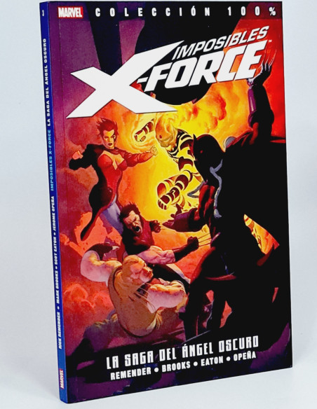 CÓMIC DE KIOSCO IMPOSIBLES X-FORCE 3 LA SAGA DEL ÁNGEL OSCURO COLECCIÓN 100% MARVEL PANINI