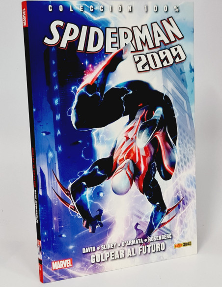 CÓMIC DE KIOSCO SPIDERMAN 2099 3 GOLPEAR AL FUTURO COLECCIÓN 100% MARVEL PANINI SPIDER-MAN