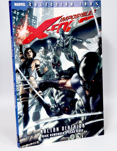 CÓMIC DE KIOSCO IMPOSIBLE X-FORCE 2 NACIÓN DEATHLOK COLECCIÓN 100% MARVEL PANINI