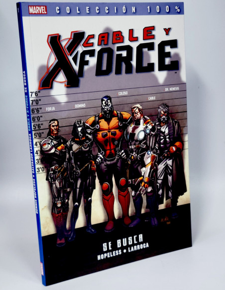 CÓMIC DE KIOSCO CABLE Y X-FORCE 1 SE BUSCA COLECCIÓN 100% MARVEL PANINI