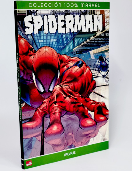 CÓMIC SPIDERMAN SALVAJE COLECCIÓN 100% MARVEL PANINI MUY BUEN ESTADO