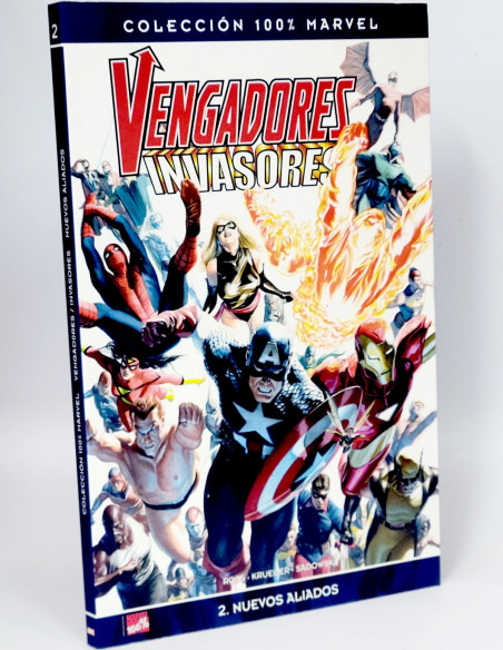 CÓMIC DE KIOSCO VENGADORES INVASORES 2 NUEVOS ALIADOS COLECCIÓN 100% MARVEL PANINI