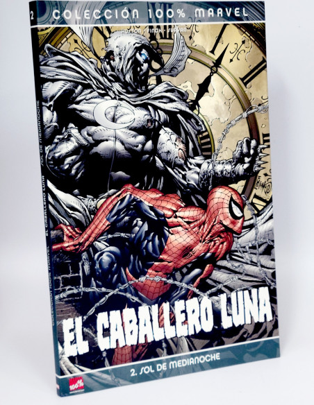 CÓMIC DE KIOSCO EL CABALLERO LUNA 2 SOL DE MEDIANOCHE COLECCIÓN 100% MARVEL PANINI