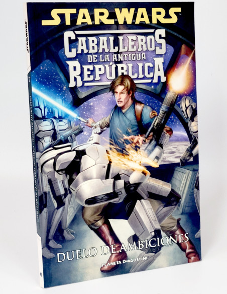 CÓMIC DE KIOSCO STAR WARS CABALLEROS DE LA ANTIGUA REPÚBLICA 7 DUELO AMBICIONES PLANETA DEAGOSTINI