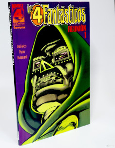 CÓMIC EXCELENTE LOS 4 FANTÁSTICOS REUNION 1 FORUM MARVEL...