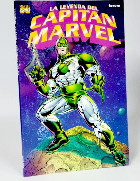 CÓMIC DE KIOSCO LA LEYENDA DEL CAPITÁN MARVEL FORUM MARVEL 1998