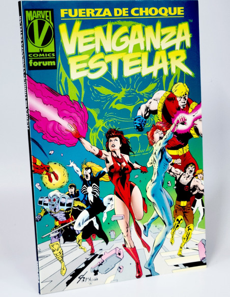 CÓMIC DE KIOSCO FUERZA DE CHOQUE VENGANZA ESTELAR FORUM MARVEL 1996