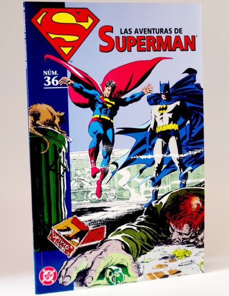 CÓMIC DE KIOSCO LAS AVENTURAS DE SUPERMAN 36 COLECCIONABLE DC PLANETA DEAGOSTINI
