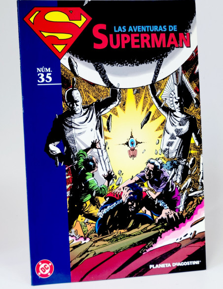 CÓMIC DE KIOSCO LAS AVENTURAS DE SUPERMAN 35 COLECCIONABLE DC PLANETA DEAGOSTINI