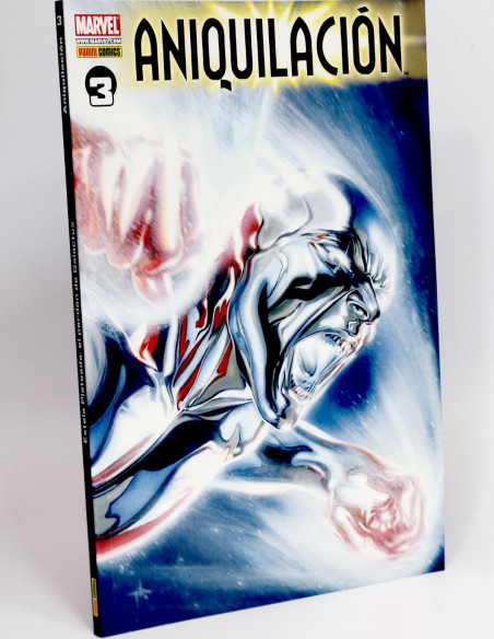 CÓMIC DE KIOSCO ANIQUILACIÓN CONQUISTA 3 ESTELA PLATEADA EL PERDÓN DE GALACTUS PANINI MARVEL 2007