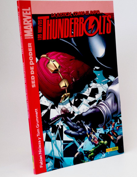 CÓMIC DE KIOSCO THUNDERBOLTS 5 SED DE PODER PANINI MARVEL