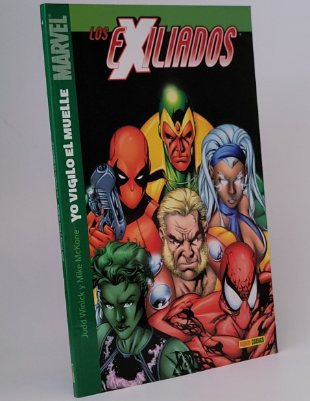 CÓMIC DE KIOSCO LOS EXILIADOS 4 YO VIGILO EL MUELLE PANINI MARVEL