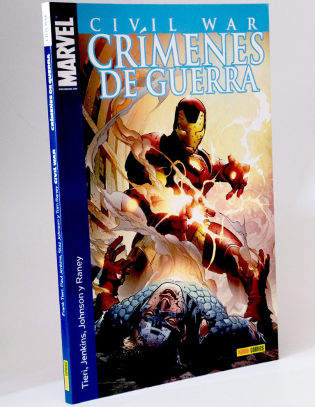 CÓMIC DE KIOSCO CIVIL WAR CRÍMENES DE GUERRA PANINI MARVEL