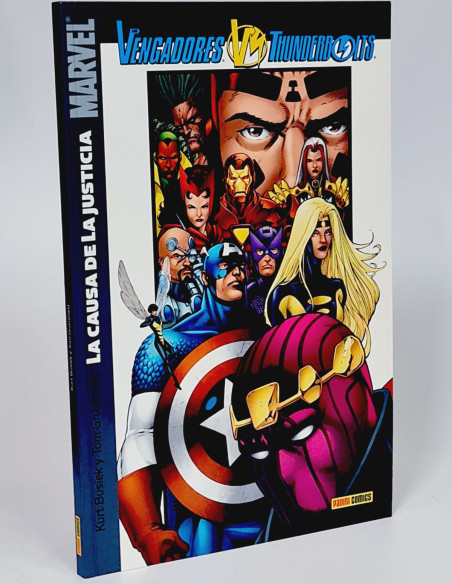 CÓMIC DE KIOSCO VENGADORES THUNDERBOLTS LA CAUSA DE LA JUSTICIA 2005 PANINI MARVEL