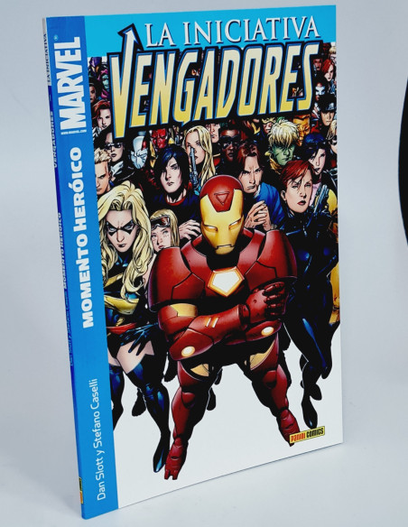 CÓMIC DE KIOSCO VENGADORES 1 LA INICIATIVA MOMENTO HEROICO PANINI MARVEL