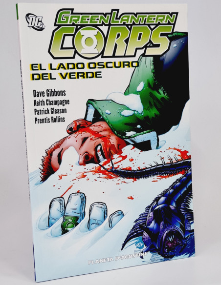CÓMIC DE KIOSCO GREEN LANTER CORPS EL LADO OSCURO DEL VERDE 2007 PLANETA DEAGOSTINI DC