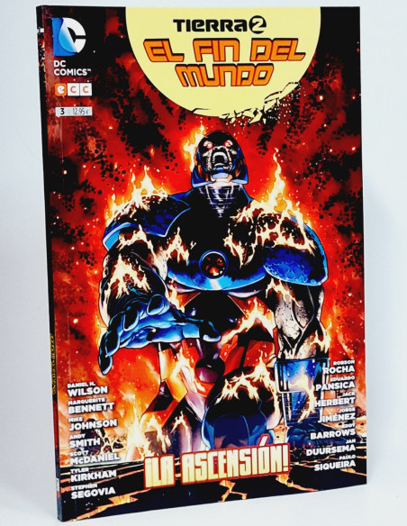 CÓMIC EXCELENTE TIERRA 2 EL FIN DEL MUNDO 3 LA ASCENSIÓN ECC EDICIONES DC