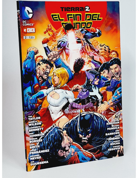 CÓMIC EXCELENTE TIERRA 2 EL FIN DEL MUNDO 2 ECC EDICIONES DC