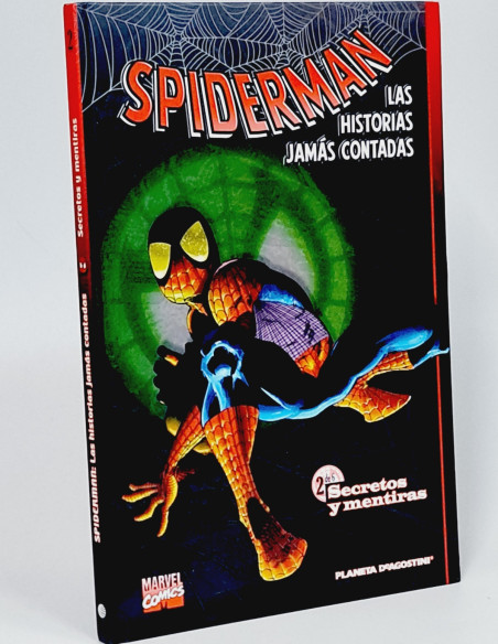 CÓMICEXCELENTE SPIDER-MAN 2 LAS HISTORIAS JAMÁS CONTADAS SECRETOS MENTIRAS PLANETA MARVEL SPIDERMAN