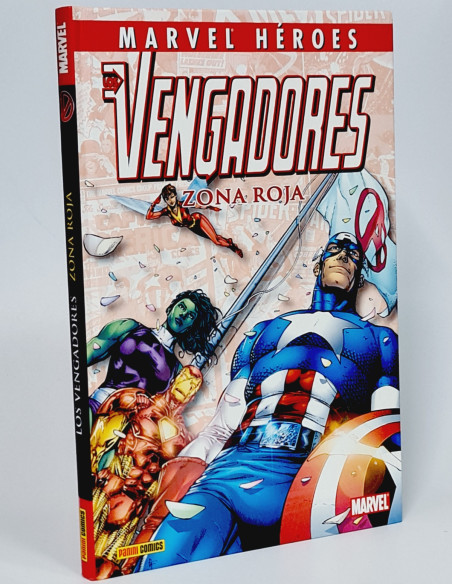 CÓMIC EXCELENTE MARVEL HÉROES LOS VENGADORES 7 ZONA ROJA PANINI MARVEL
