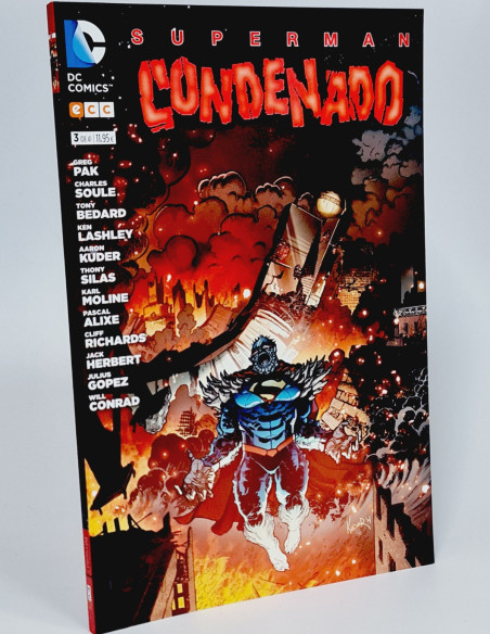 CÓMIC DE KIOSCO SUPERMAN CONDENADO 3 ECC 2015 DC CÓMICS