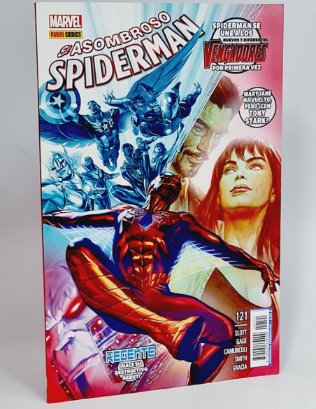 CÓMIC DE KIOSCO EL ASOMBROSO SPIDERMAN 121 VOL7 VOL.7 VOLUMEN SPIDER-MAN PANINI MARVEL