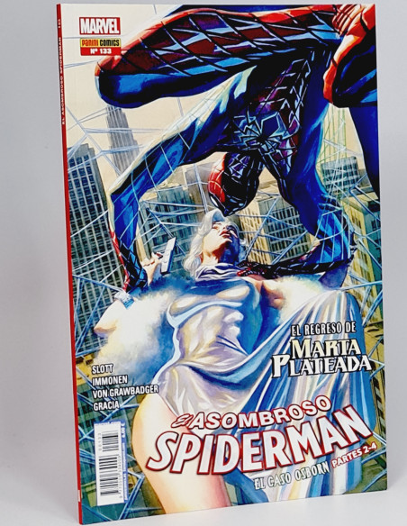 CÓMIC DE KIOSCO EL ASOMBROSO SPIDERMAN 133 VOL7 VOL.7 VOLUMEN SPIDER-MAN PANINI MARVEL