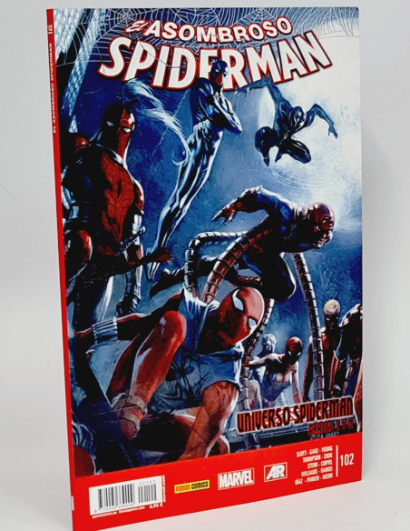 CÓMIC DE KIOSCO EL ASOMBROSO SPIDERMAN 102 VOL7 VOL.7 VOLUMEN SPIDER-MAN PANINI MARVEL