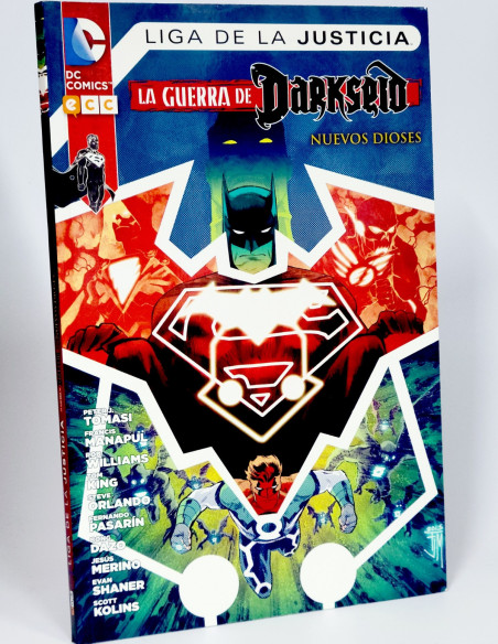 CÓMIC EXCELENTE LIGA DE LA JUSTICIA LA GUERRA DE DARKSEID NUEVOS DIOSES ECC EDICIONES DC CÓMICS