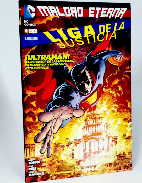 CÓMIC EXCELENTE LIGA DE LA JUSTICIA 5 MALDAD ETERNA ECC EDICIONES DC COMICS