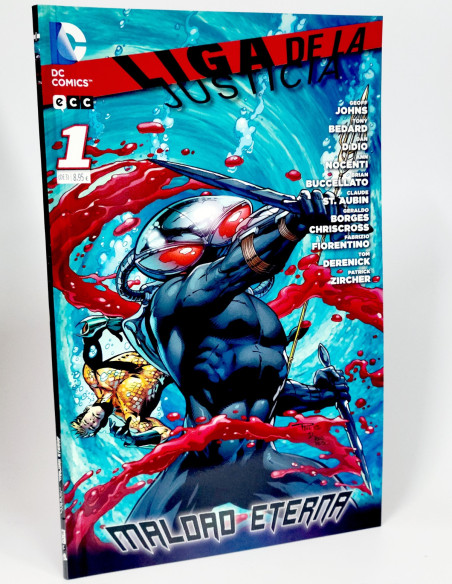 CÓMIC DE KIOSCO LIGA DE LA JUSTICIA 1 MALDAD ETERNA ECC EDICIONES DC COMICS