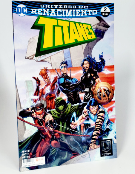 CÓMIC KIOSCO TITANES 2 UNIVERSO DC RENACIMIENTO ECC EDICIONES